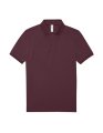 Heren Polo B&C PU424 Burgundy